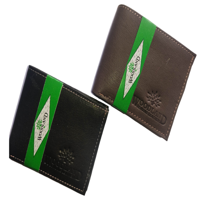 WOODLANDS MENS LEATHER WALLET