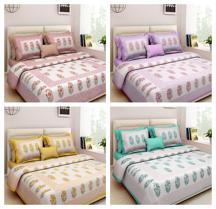 SKYWORLD BEDSHEET PACK OF 12