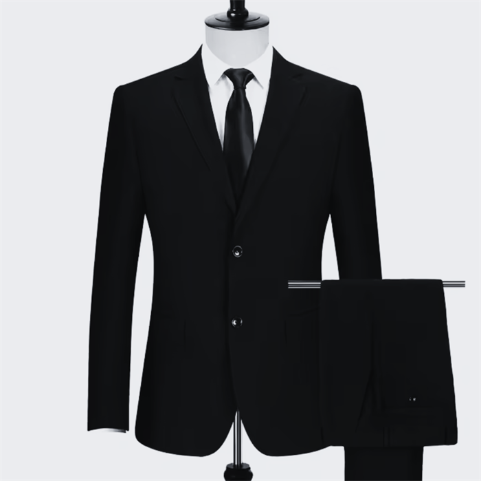 Suitlength Fabric- Black