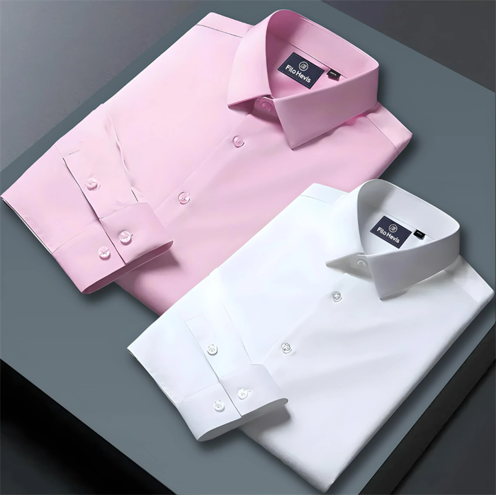 Formal Shirt - White & Pink Combo