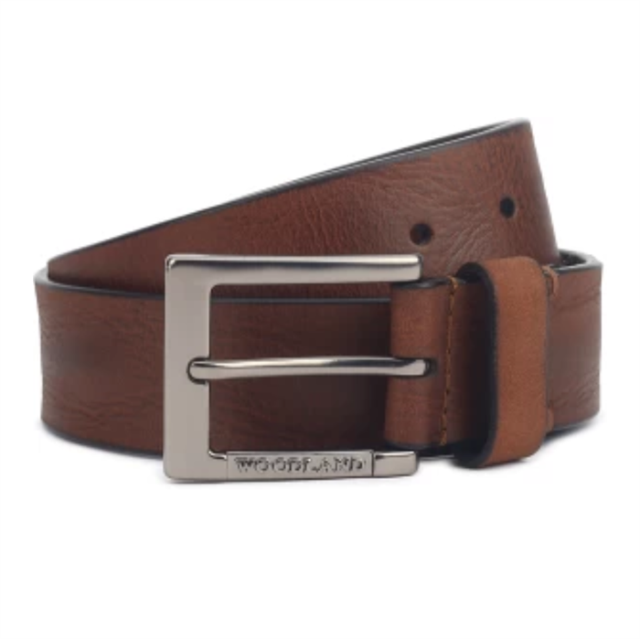 Woodland Leather Belt - Brown